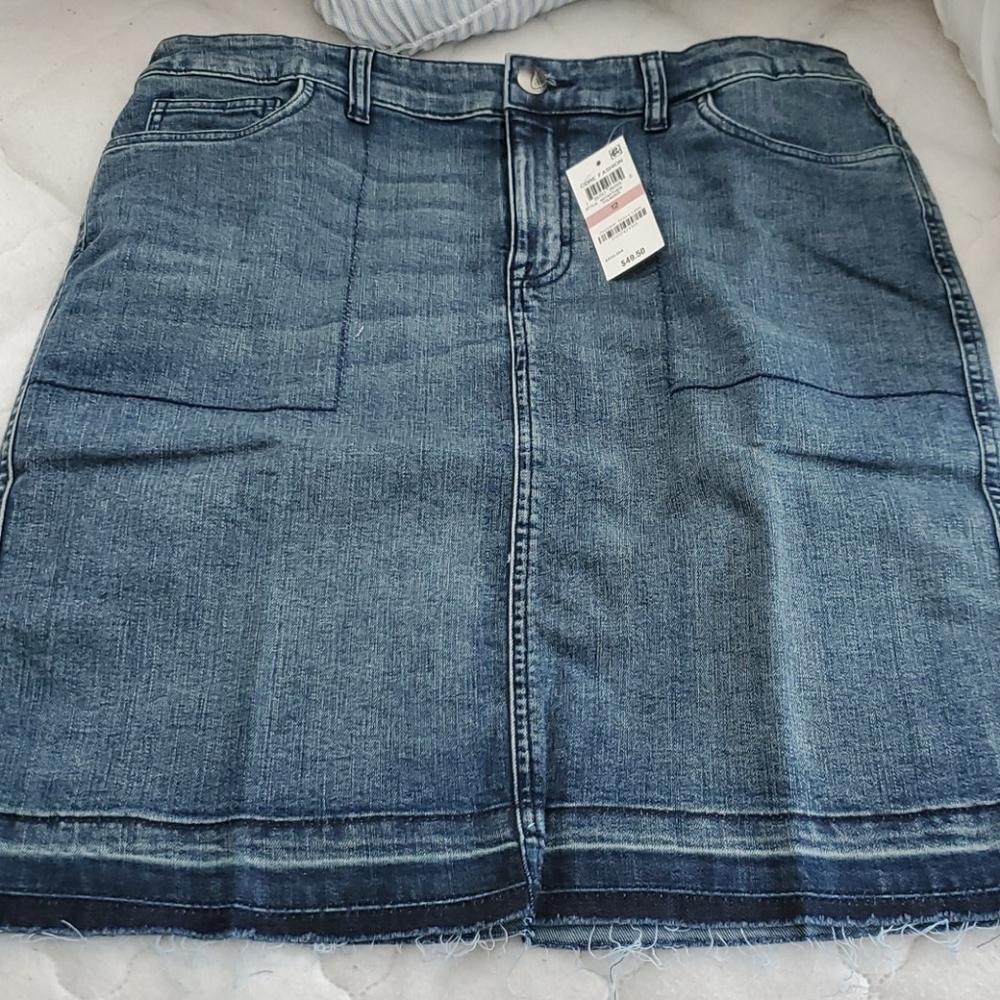 Denim skirt